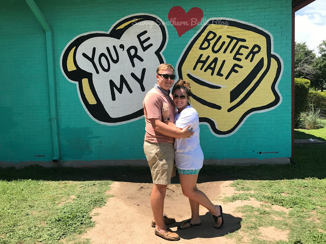 You're my butter half austin mural
