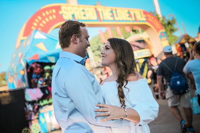 State fair of texas engagement photos