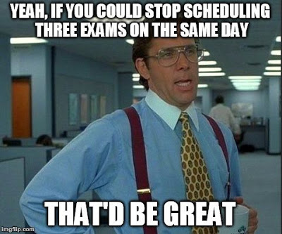 End Of Semester meme