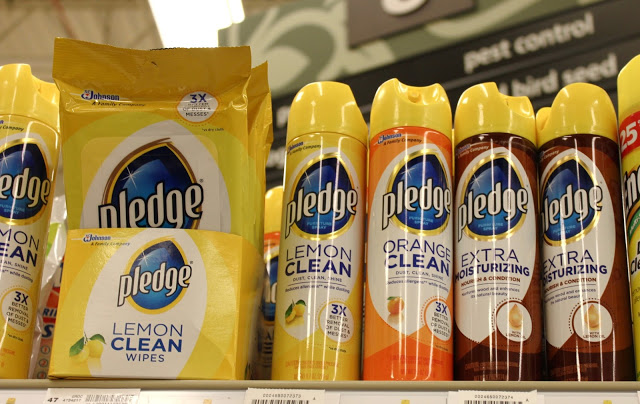 Pledge Clean Drab to Fab!