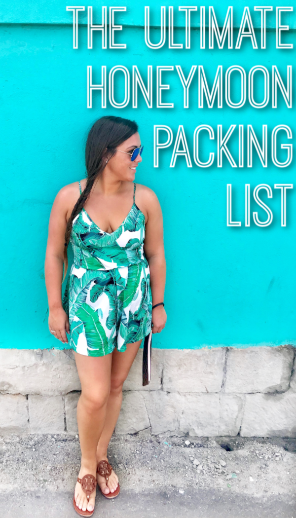 honeymoon packing