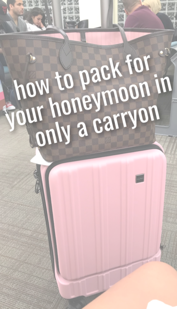 honeymoon packing