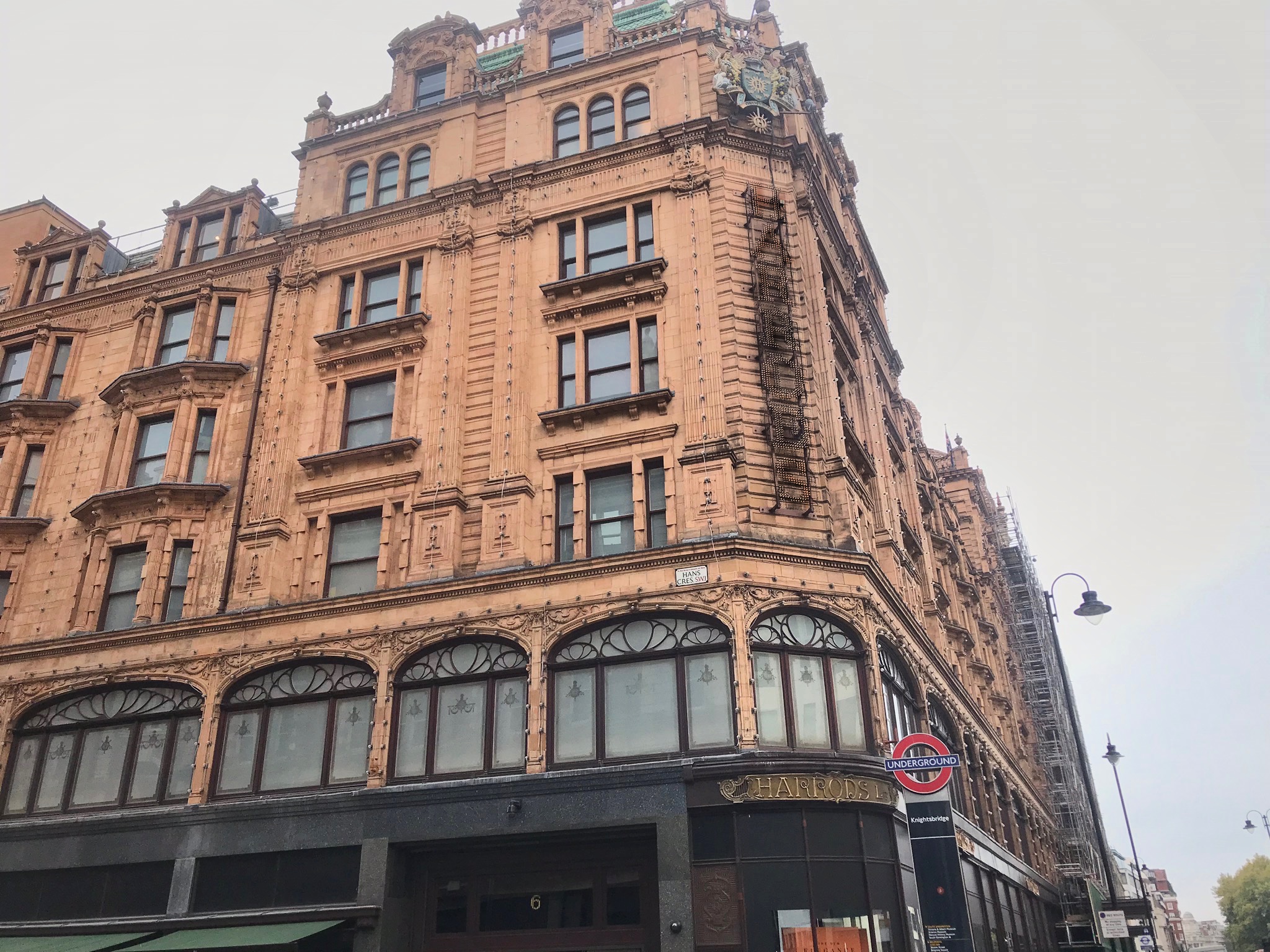 Harrods Department Store London