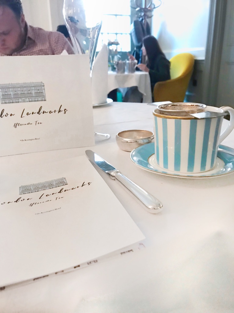 London Landmarks Tea at The Kensington Hotel