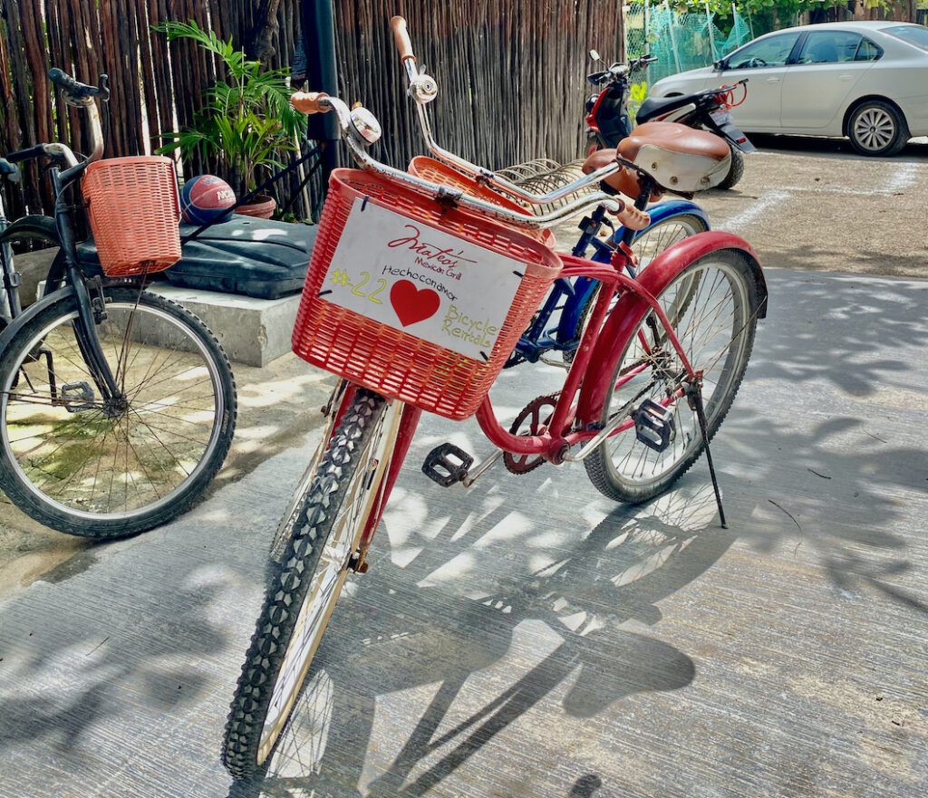 bikes in tulum